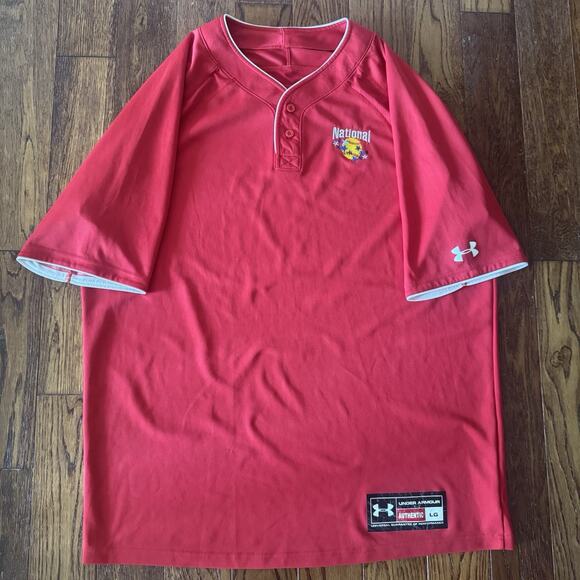 Under Armour National Baseball Men's Size Large Sports Athleisure - Picture 4 of 10